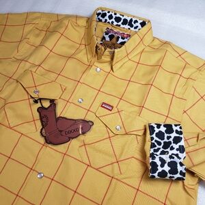 NWT Dixxon Men's XL “The Sheriff" Flannel Shirt